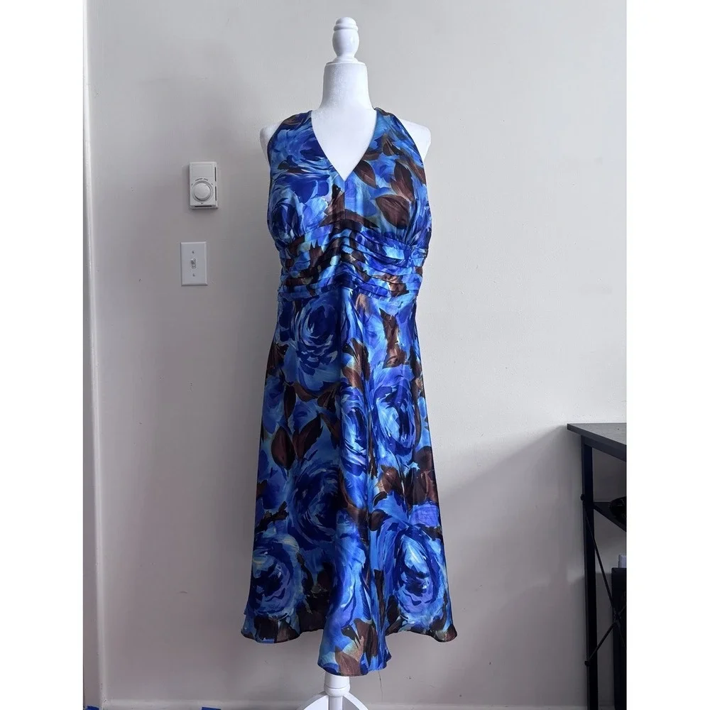 robbie bee silk dress Robbie Bee Silk Dress
